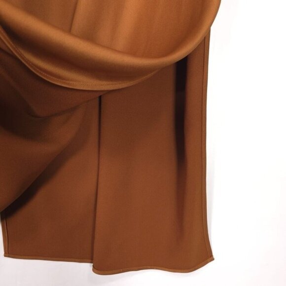 SACHIN & BABI Women's Cali Satin Midi Dress Size 8 Sedona‎ Bronze R21G904BH - Picture 10 of 12